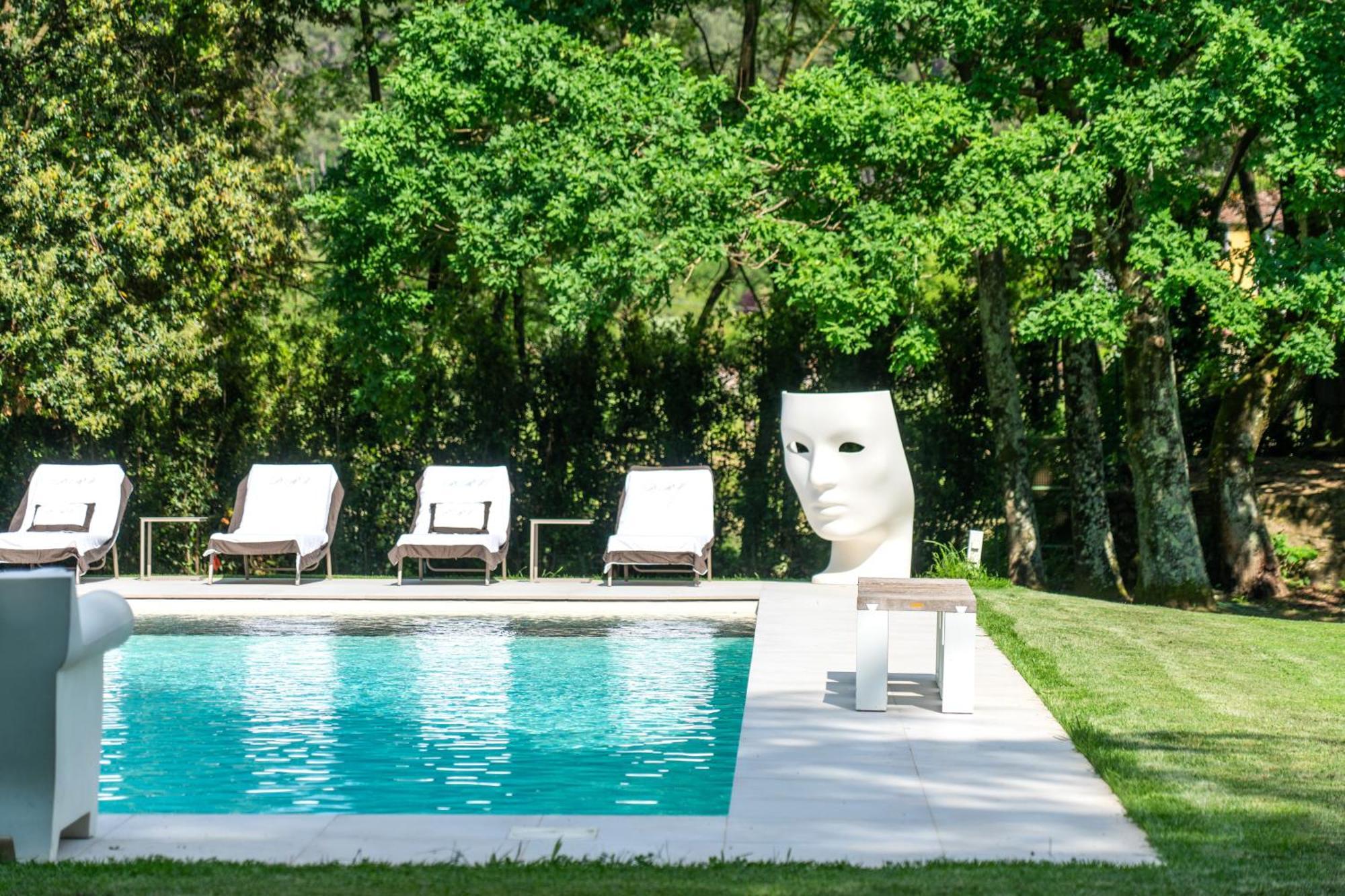 Villa Vittoria - Lusso Con Piscina, Tennis, Jacuzzi E Palestra Lucca Bagian luar foto